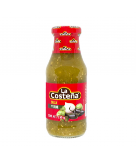 Salsa verde La Costeña 250 g botella