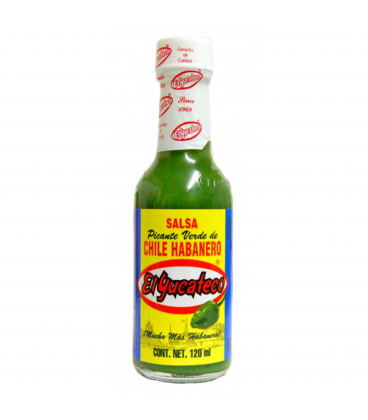 Salsa habanero verde El Yucateco 120ml