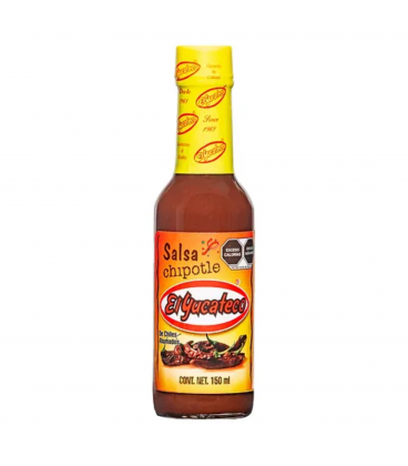 salsa chile chipotle  botella 150 ml El Yucateco