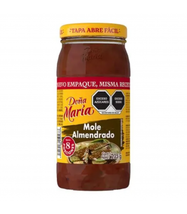 Mole Doña Maria almendrado 235g vaso