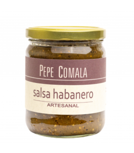 Salsa Habanero Pepe Comala 465g frasco