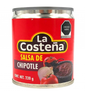 Salsa de Chipotle La Costeña lata 220g