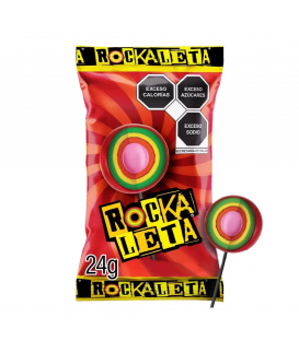 Rockaleta Paleta Enchilada 24g unidad