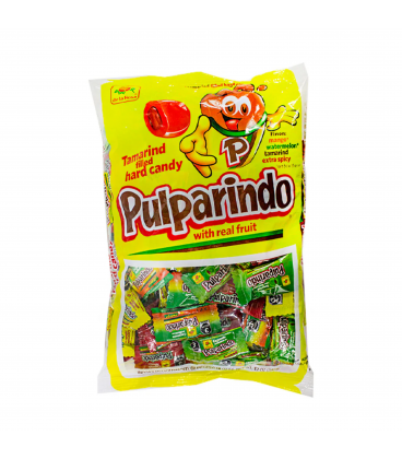 Pulparindo caramelo relleno candy de la rosa bolsa 100uds