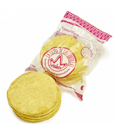 Tortilla de maíz nixtamalizado pequeña kg R