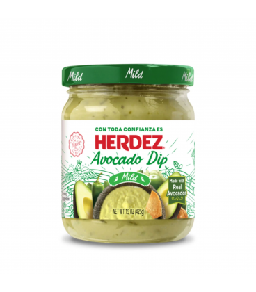 Salsa de aguacate Herdez suave 425 g