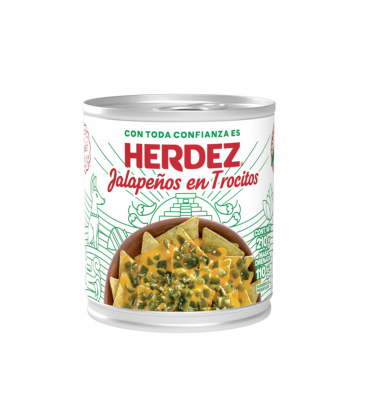 Jalapeños en Trocitos Herdez 210 g