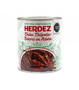 Chile chipotle adobado Herdez lata 2,75kg