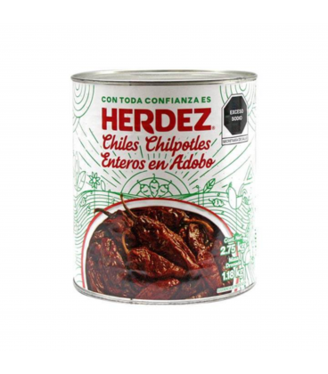 Chile chipotle adobado Herdez 2,75kg