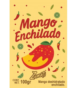 Mango enchilado deshidratado 100g.