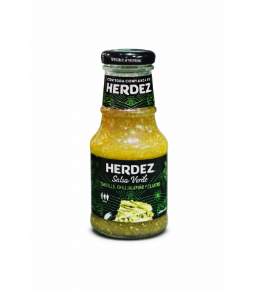 Salsa verde Hérdez 240g botella