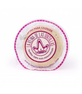 Tortillas de Maíz Blanco de 10cm vacío.