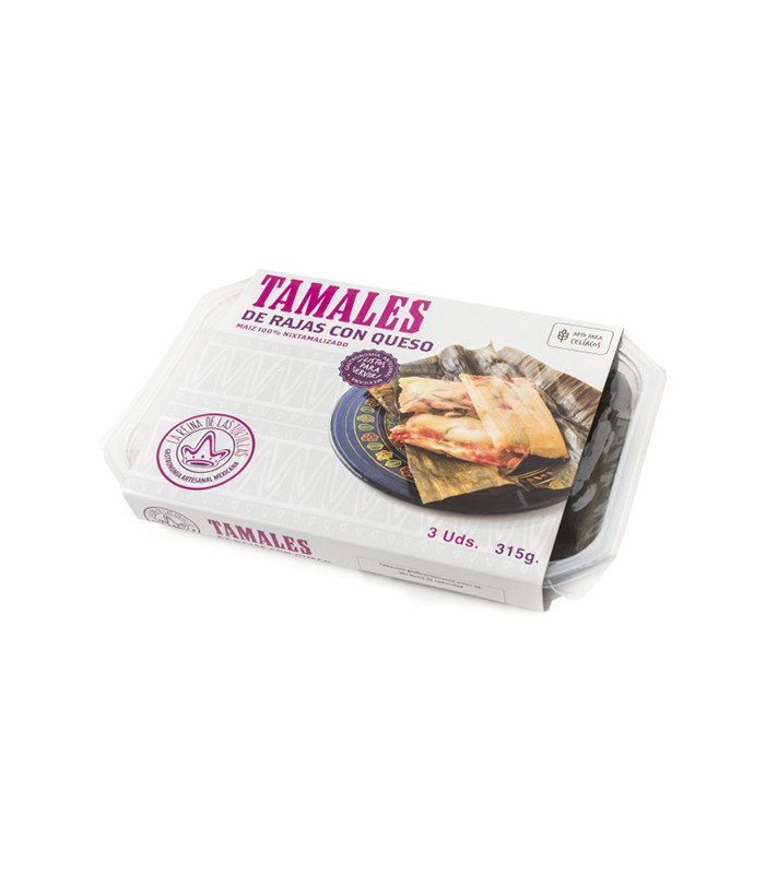 Tamales de rajas con queso | Tamales de cerdo, queso y pibil