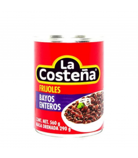 Frijoles bayos enteros  La Costeña  560 g