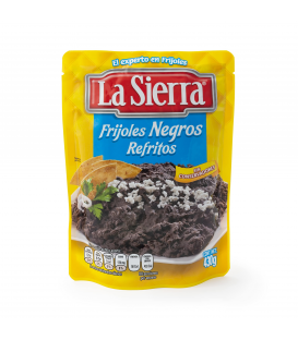 La Sierra Refried Black Beans Packet 430g