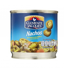 Clemente Jacques Nacho Sliced Jalapeños 380 g