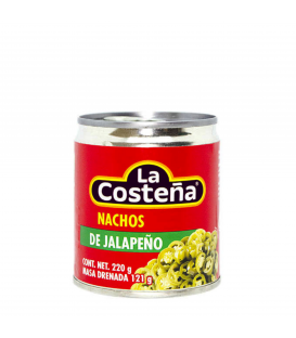 La Costeña Pickled Nacho Sliced Jalapeños 220g